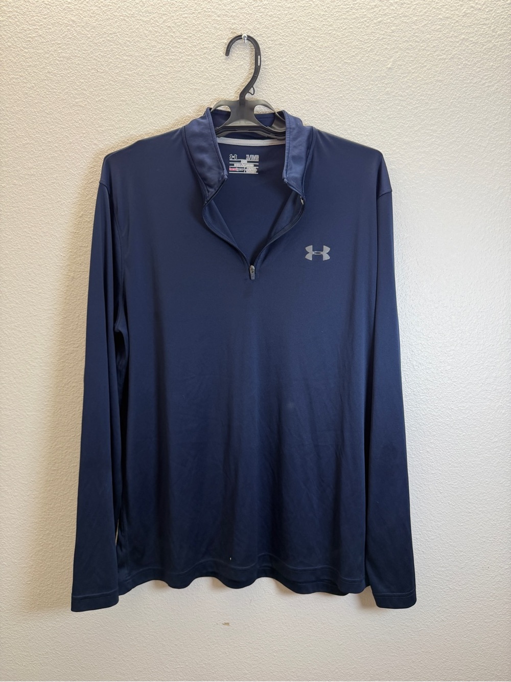 Under Armour Men’s Navy Half-Zip Performance Pullover